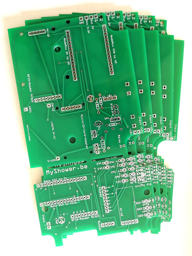 circuit PCB 2 layers